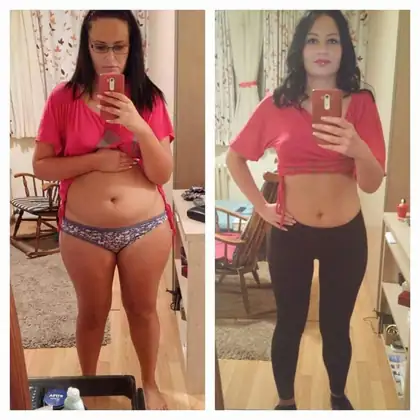 Personal training client before and after transformation 10, Dubai