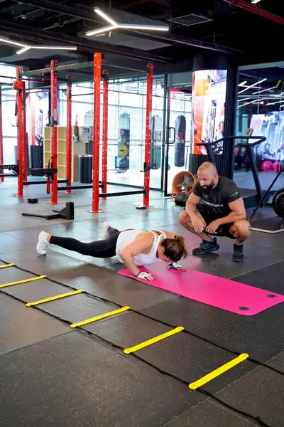 Ladder drills and floor work
