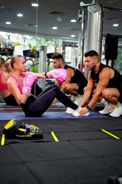 Boxing-based core conditioning
